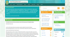 Desktop Screenshot of disnakertrans.bantulkab.go.id
