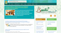 Desktop Screenshot of bappeda.bantulkab.go.id